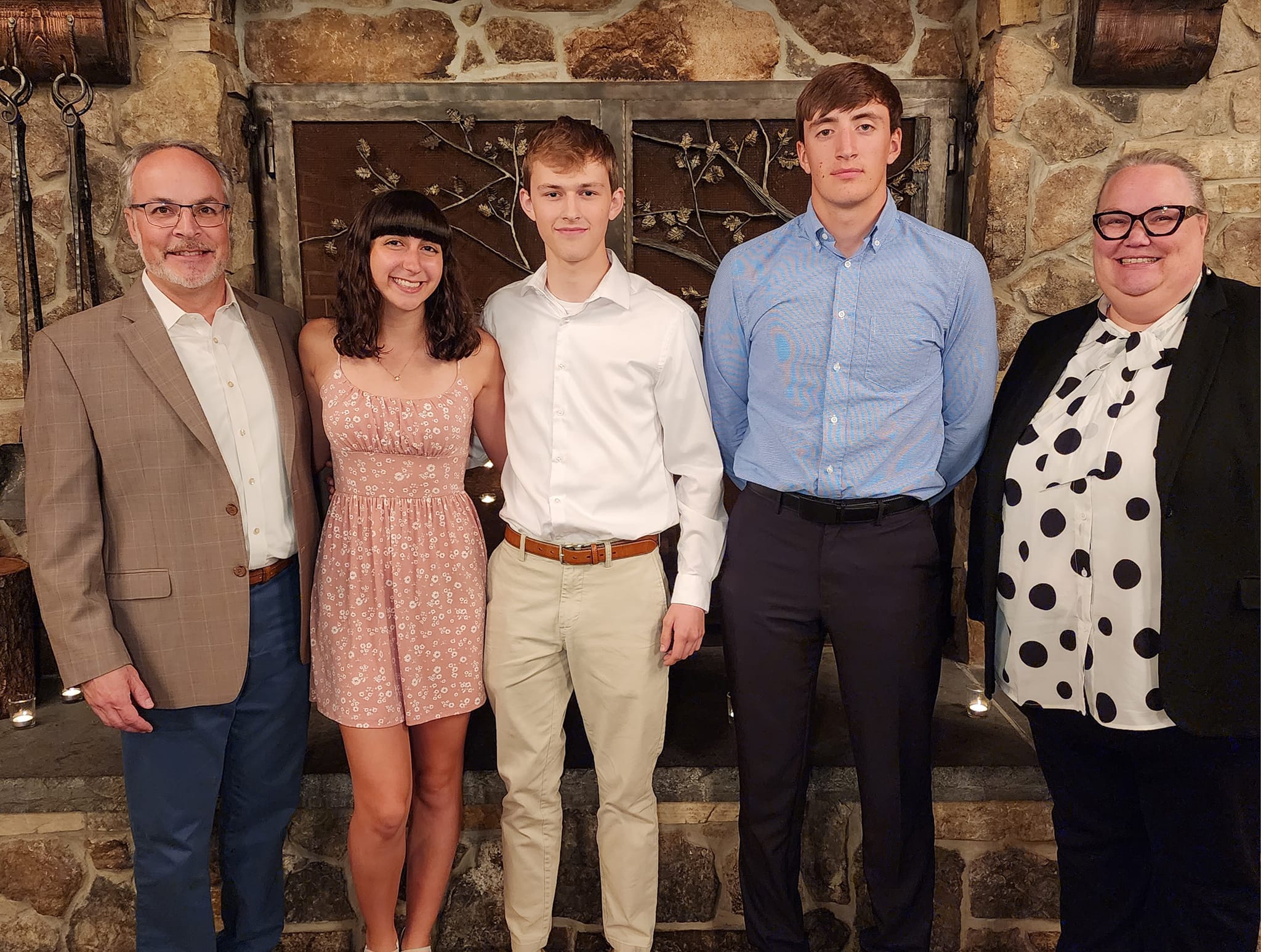 High Point Regional High School's recipients of Sussex Rural Electric Cooperative's 2023 scholarships