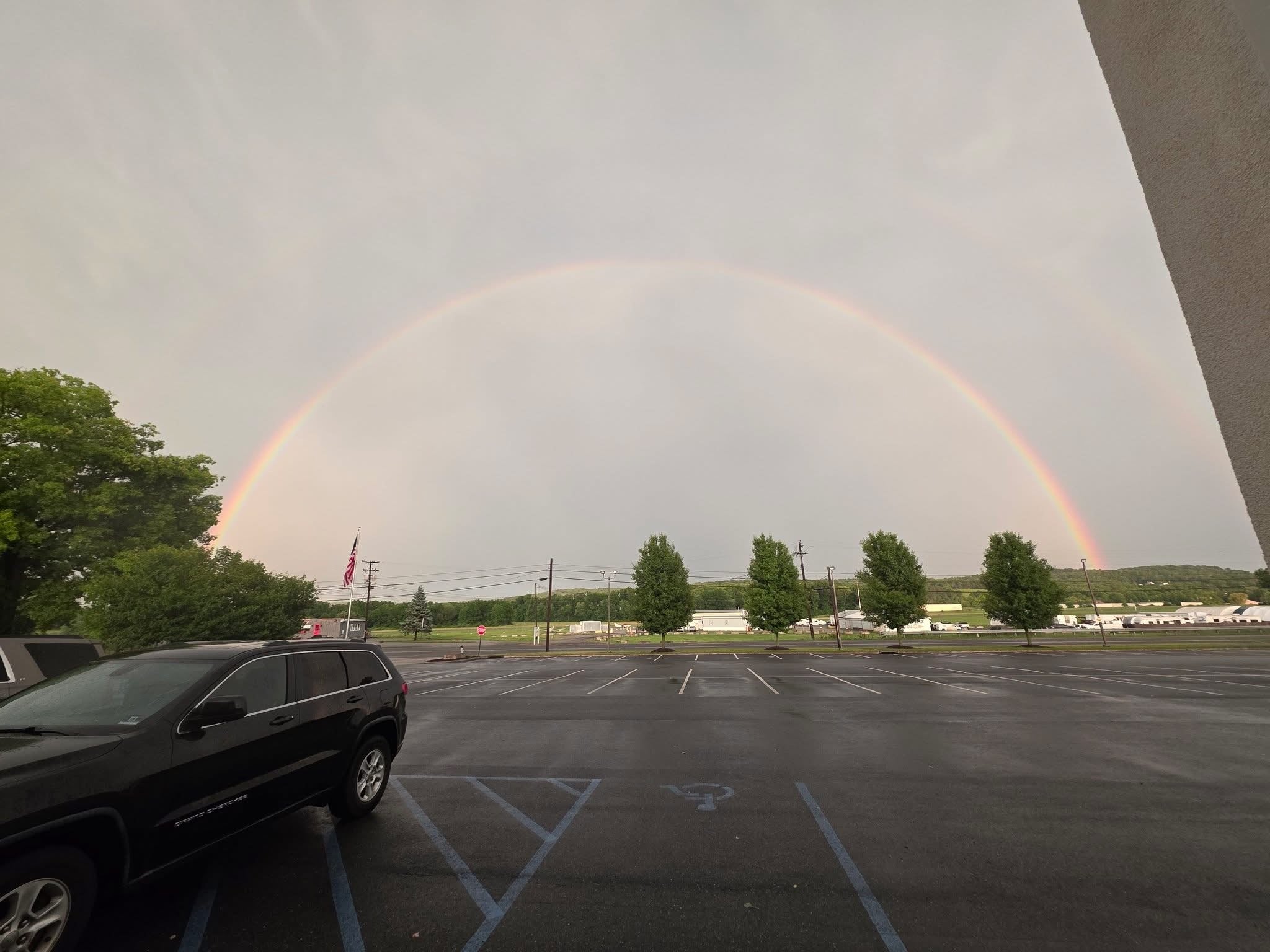 Rainbow after the storm