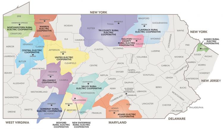 PREA Map