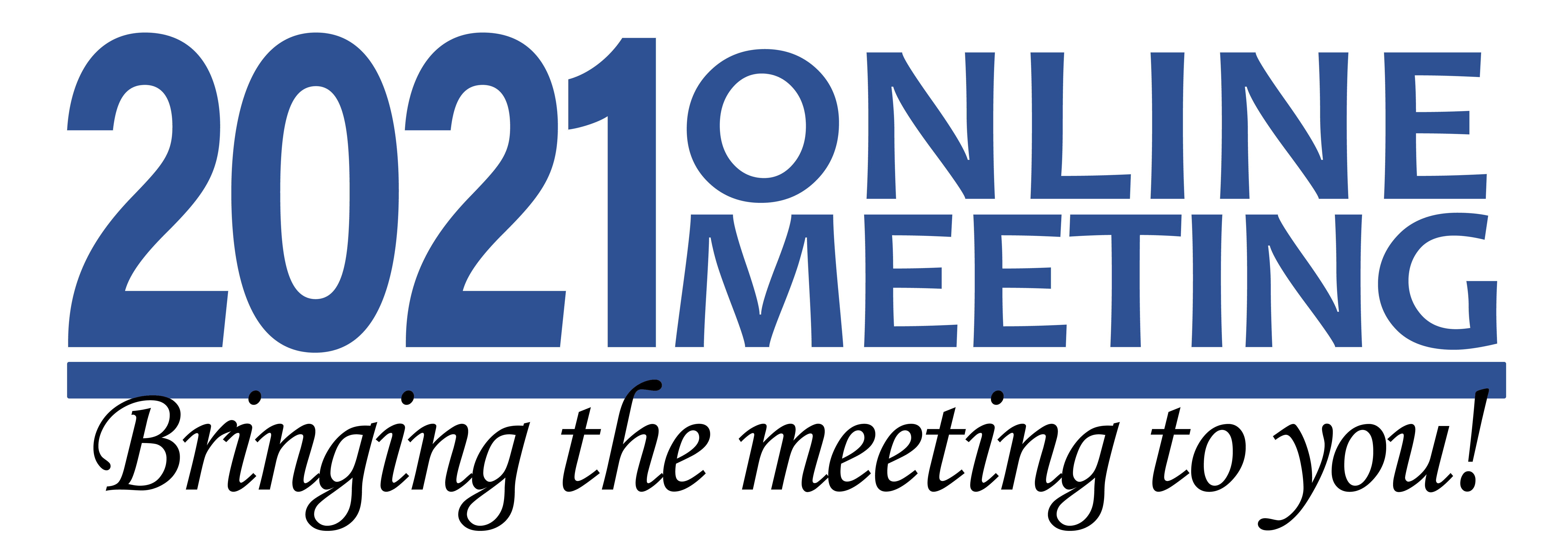 2021 Online Meeting logo