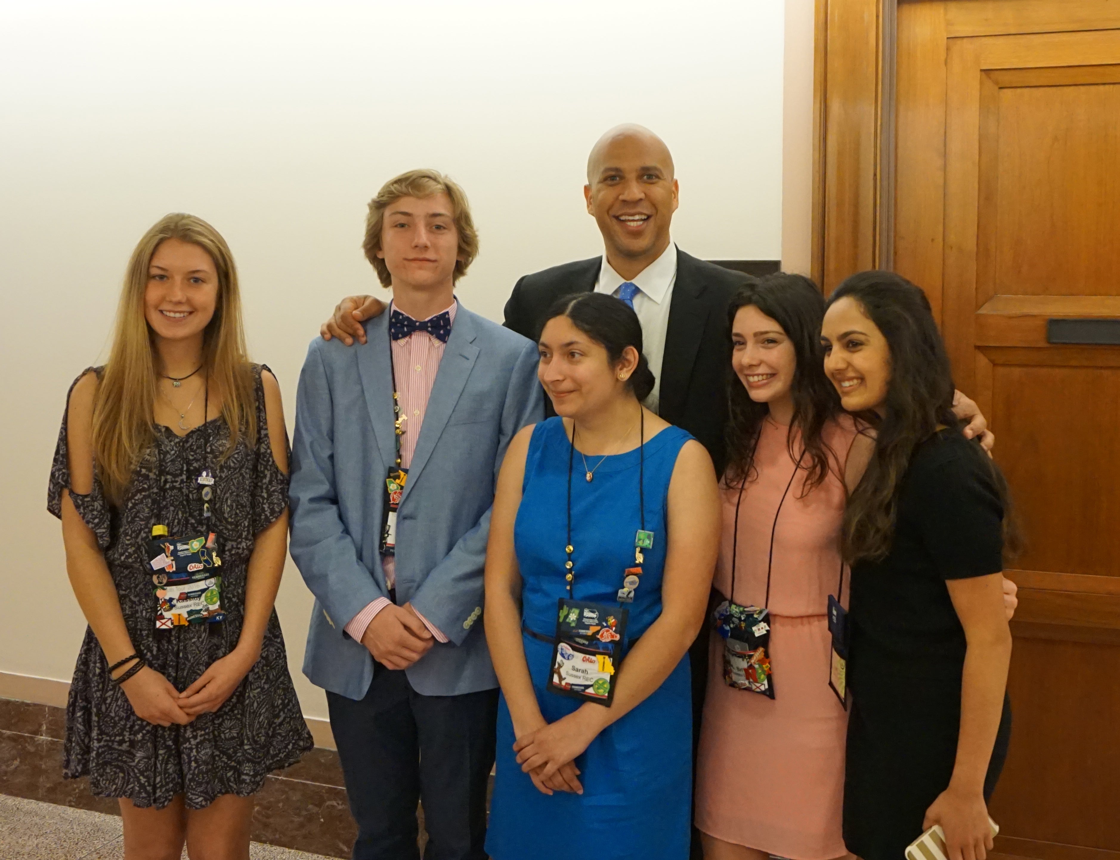 Meeting Cory Booker